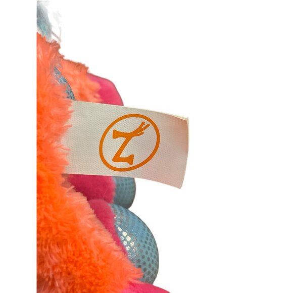 MVP Plush Unicorn Stuffed Animal Toy Pink Blue Glitter Eyes 8" Tall Soft Cuddly - Picture 5 of 5